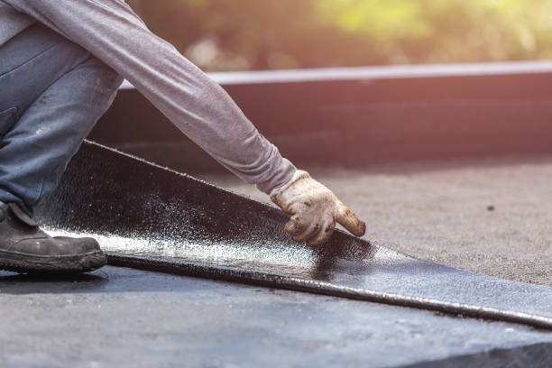 Professional Waterproofing technician working in Lincoln Park, MI